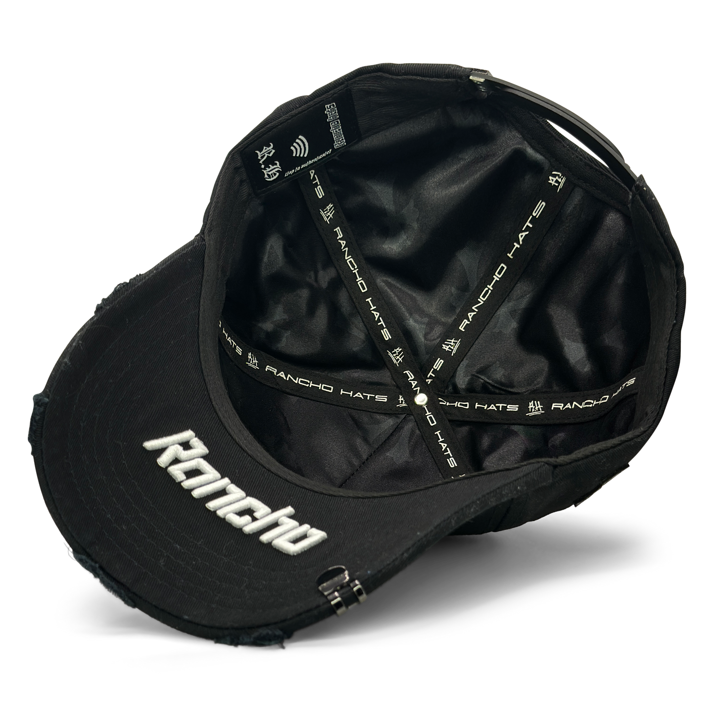 NY "CHROME DISTRESSED" SNAPBACK