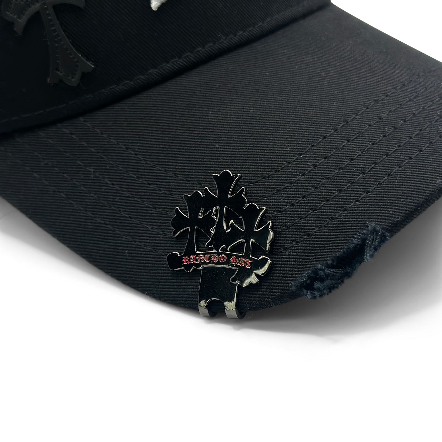 NY "CHROME DISTRESSED" SNAPBACK