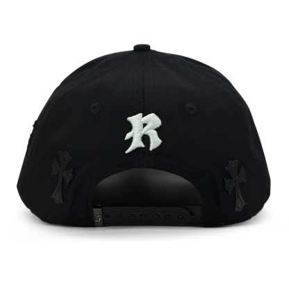NY "CHROME DISTRESSED" SNAPBACK